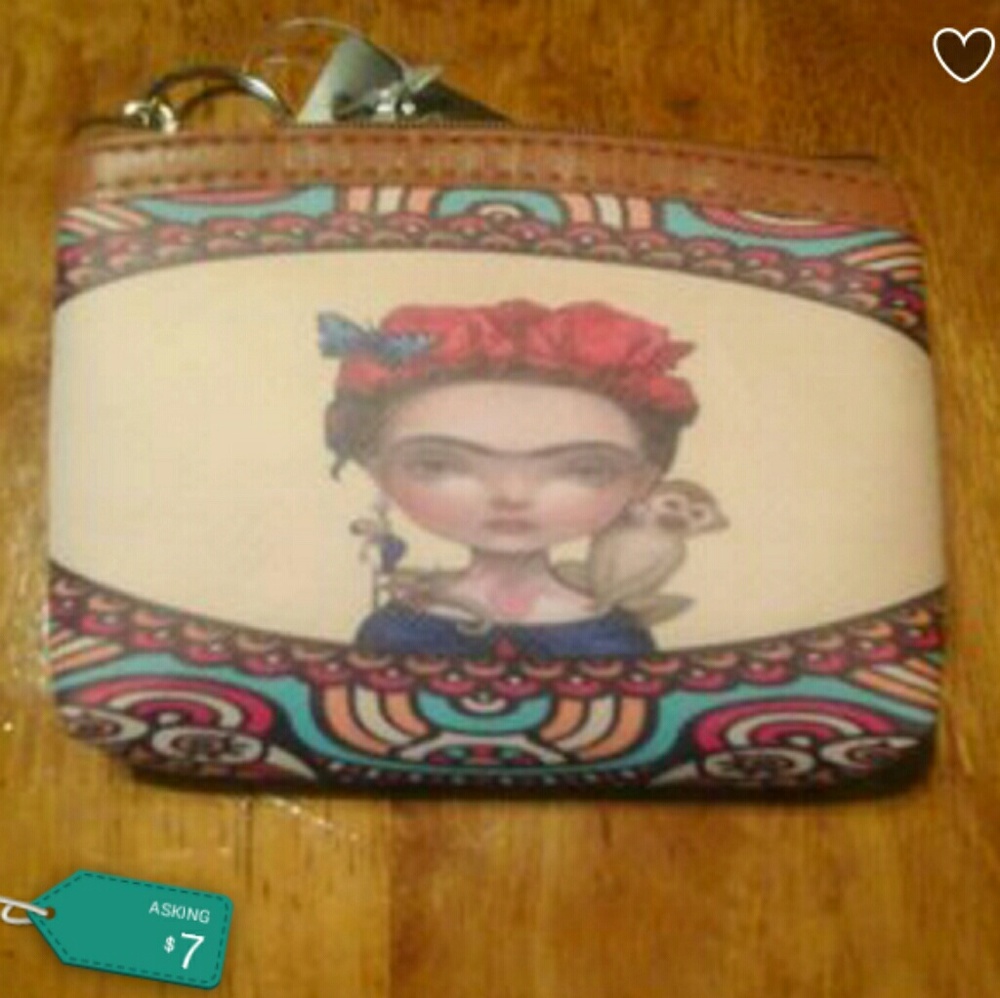 Frida Kahlo coin purse